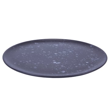Läs mer om Aida Raw tallrik Ø28 cm svart med prickar