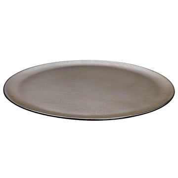 Läs mer om Aida Raw tallrik Ø34 cm Metallic brown