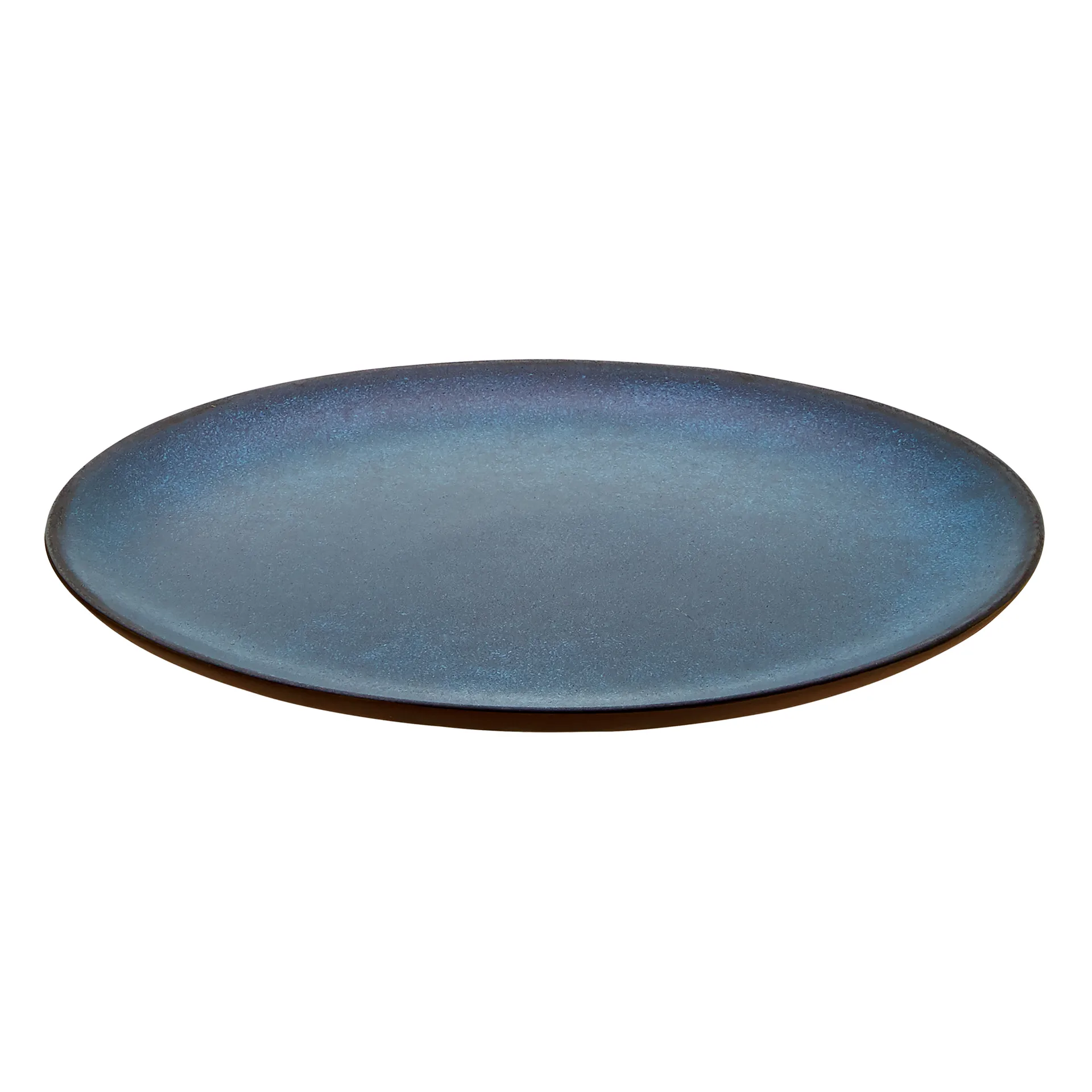 Raw tallrik Ø34 cm, Midnight blue Aida