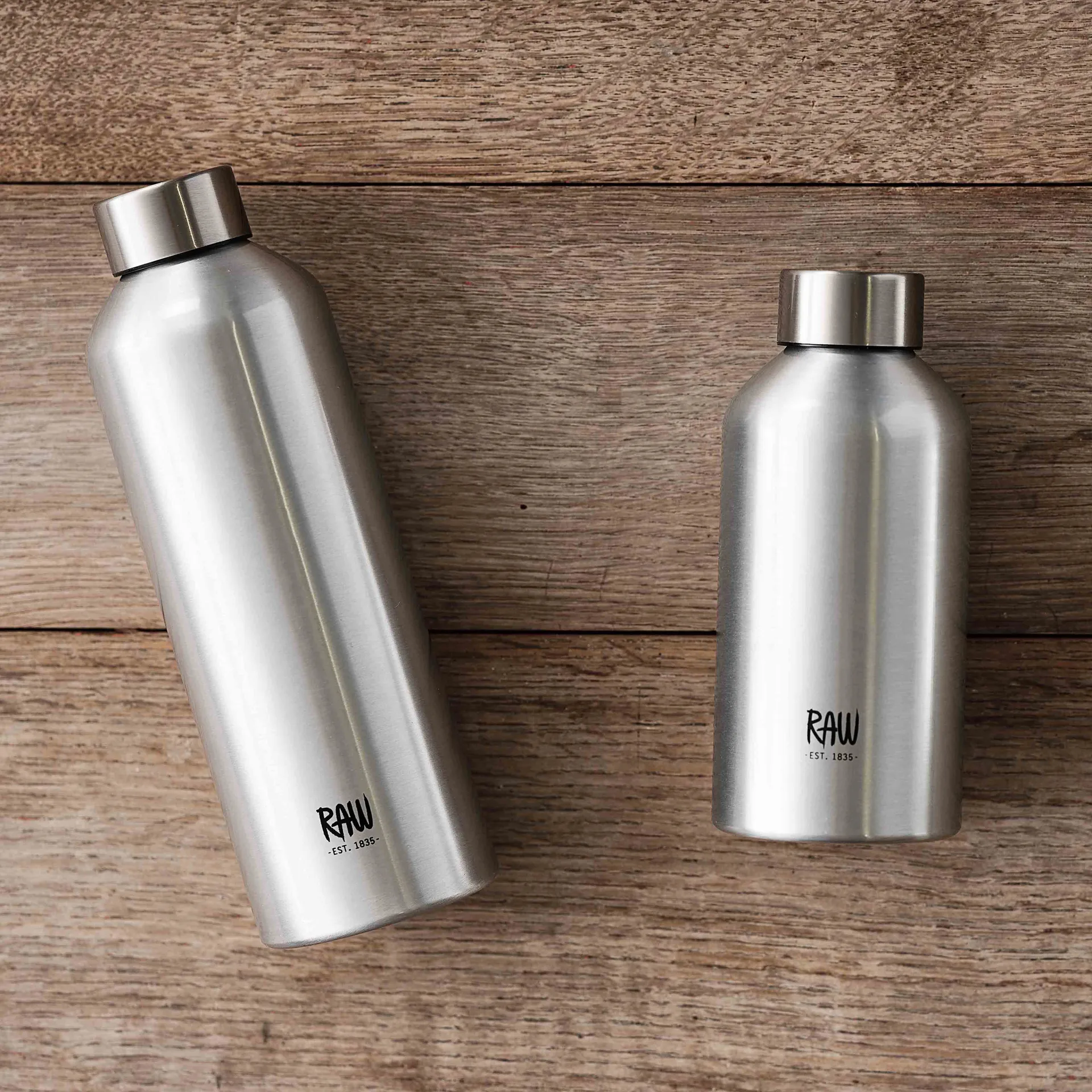 Raw To Go aluminiumflaska 0,75 L, Aluminum Aida