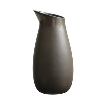 Läs mer om Aida Raw vattenkaraff oglaserat stengods 1,2 l Metallic brown