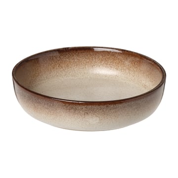 Aida Søholm Sonja djup tallrik Ø18 cm Brown