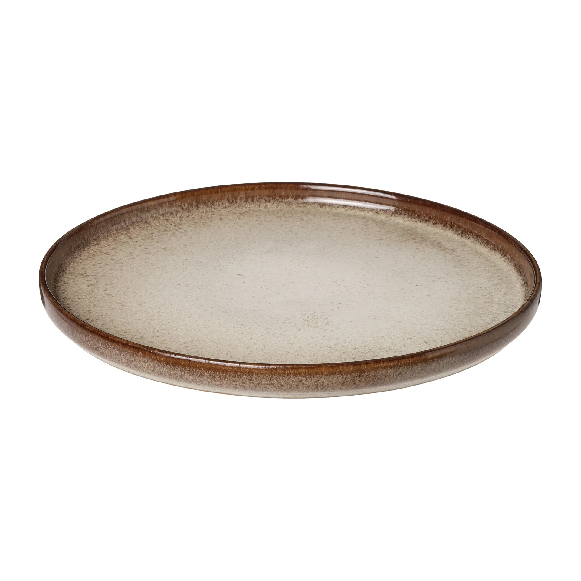 Søholm Sonja tallrik Ø27 cm, Brown Aida