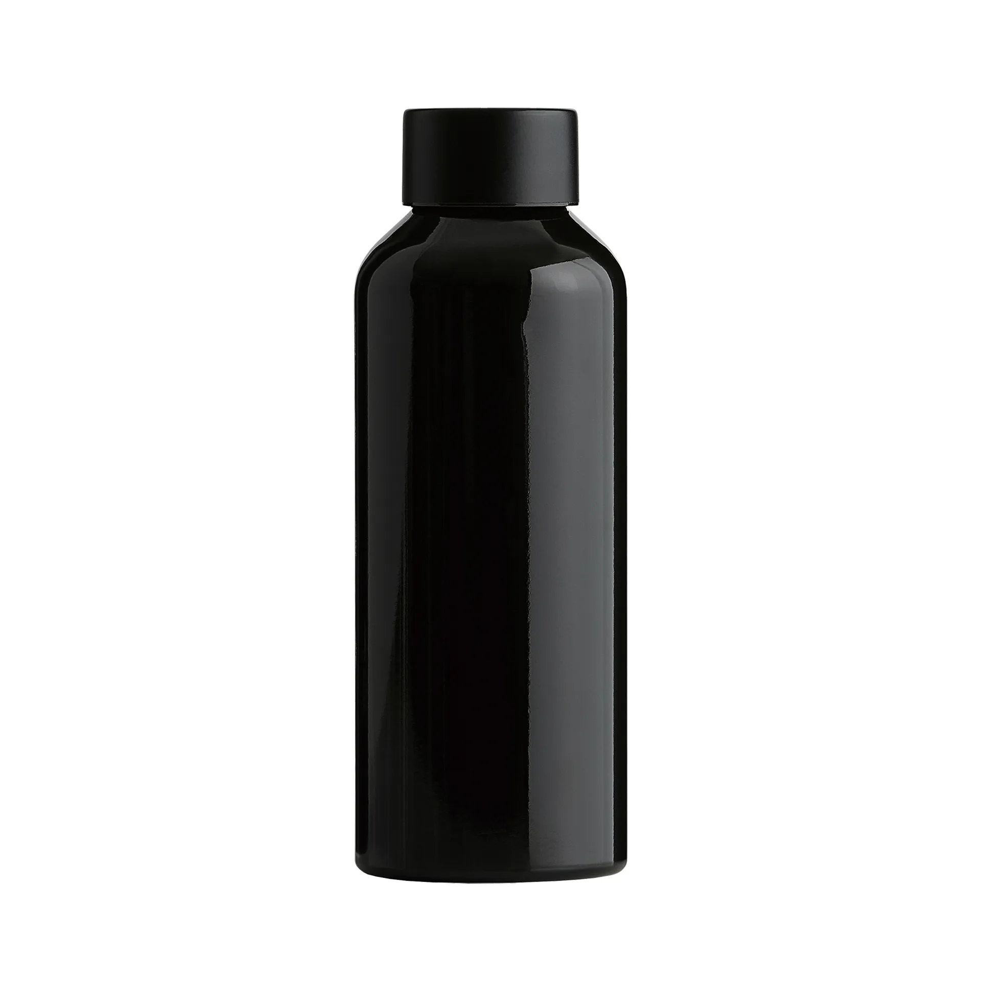 To Go aluminiumflaska 0,5 L, Shiny black Aida