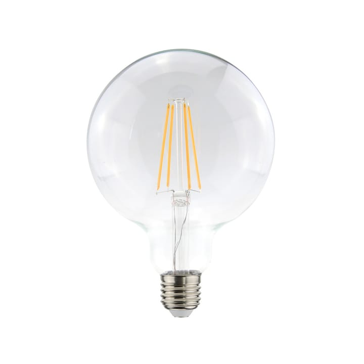Airam Filament LED-glob 125mm ljuskälla, klar, dimbar e27, 4w Airam