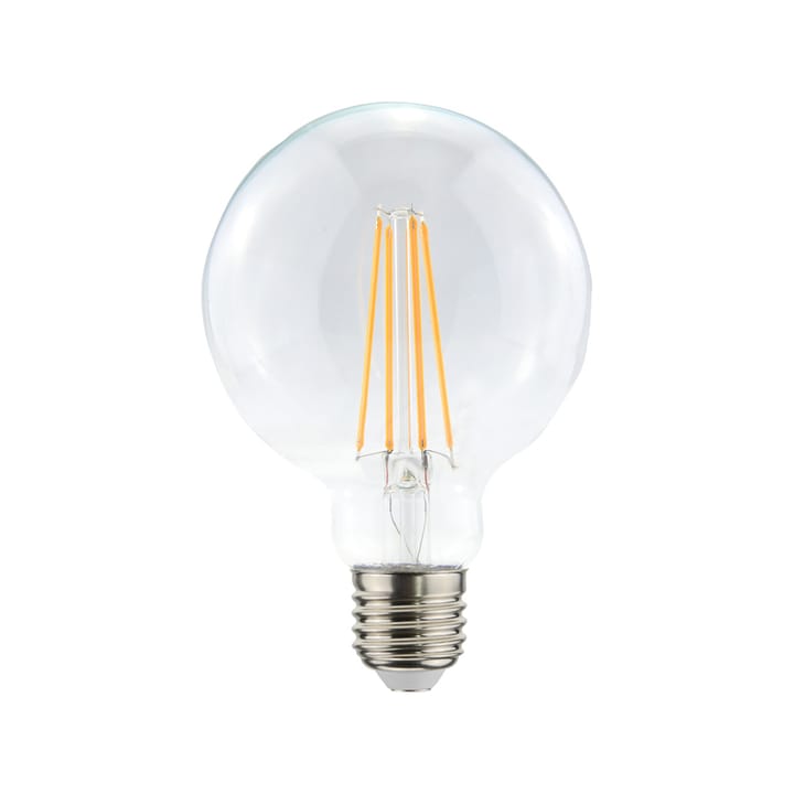 Airam Filament LED-glob 95mm ljuskälla, klar, dimbar e27, 4w Airam