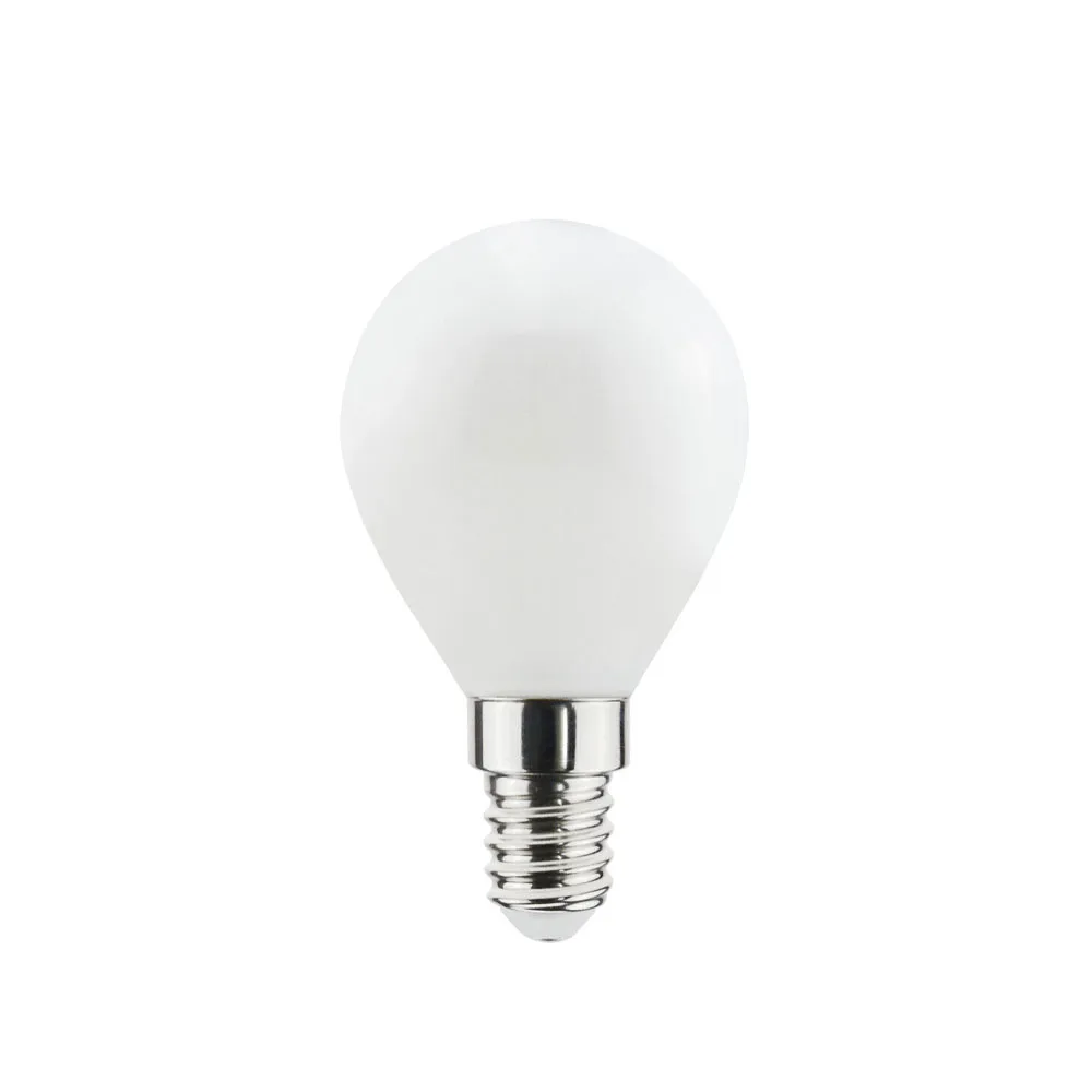 Airam Filament LED-klot E14 ljuskälla, Opal, p45, dimbar Airam