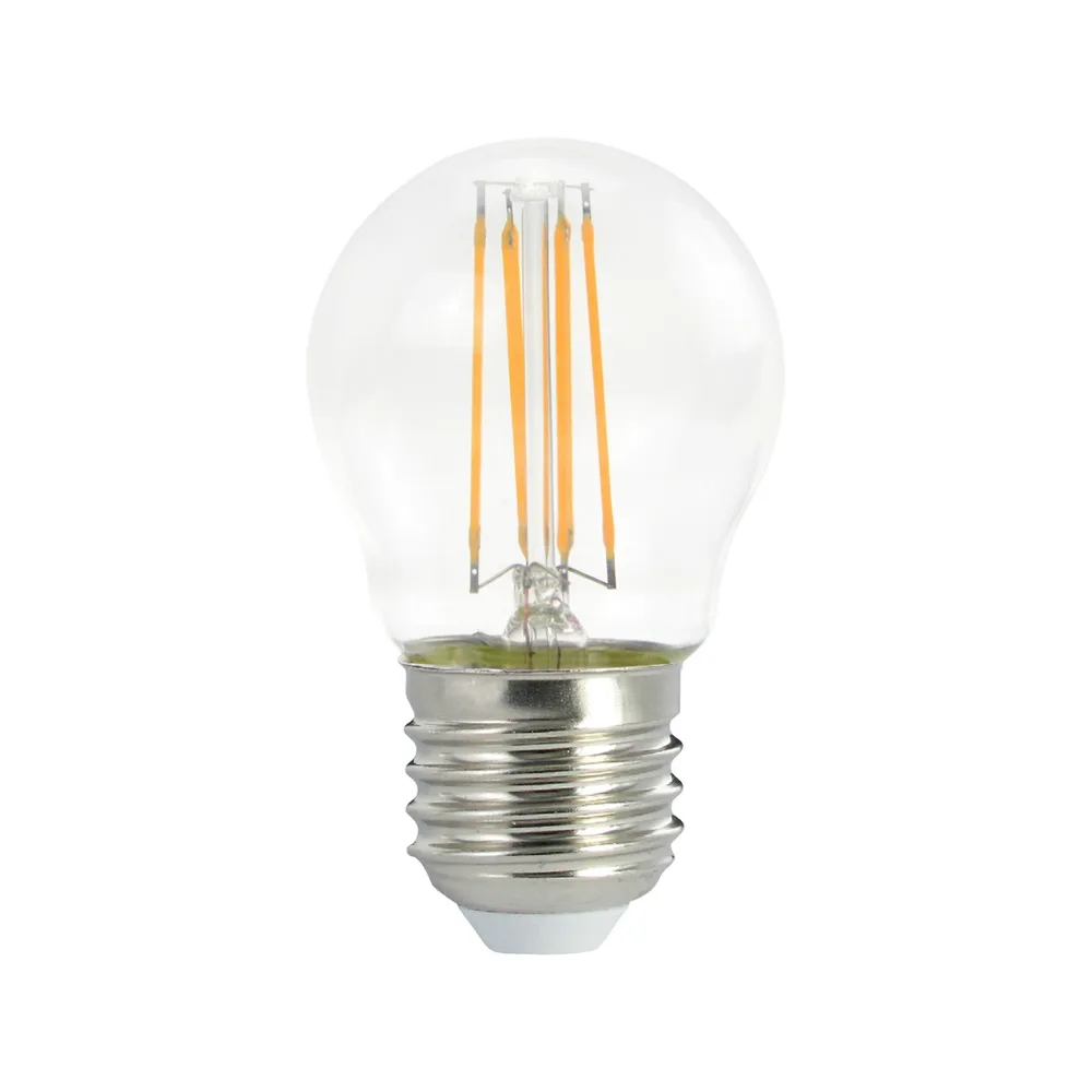 Airam Filament LED-klotlampa ljuskälla E27, klar, dimbar 2700K 470 lm 4W Airam