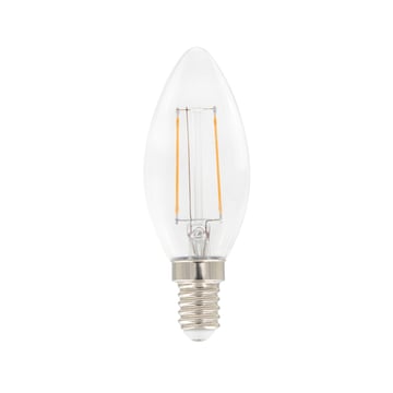 Airam Airam Filament LED- kronljus C35 ljuskälla klar dimbar e14 3w
