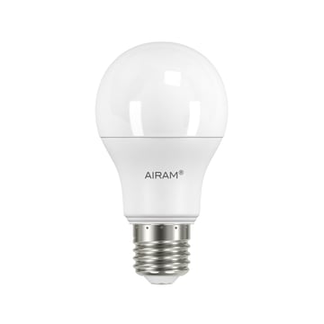 Läs mer om Airam Airam LED ljuskälla opal, dimbar e27, 12w