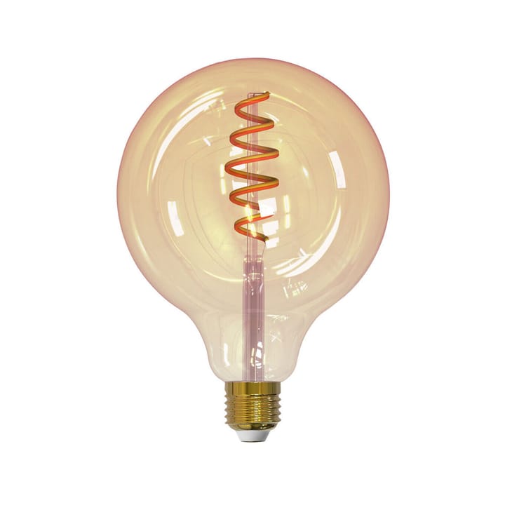 Airam Smarta Hem Filament LED-glob ljuskälla, amber, 125mm, spiral e27, 6w Airam