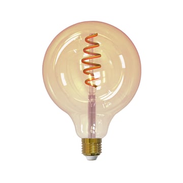 Airam Airam Smarta Hem Filament LED-glob ljuskälla amber 125mm spiral e27 6w