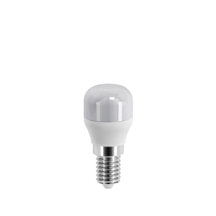 LED-päronlampa E14, opal,1,8w Airam