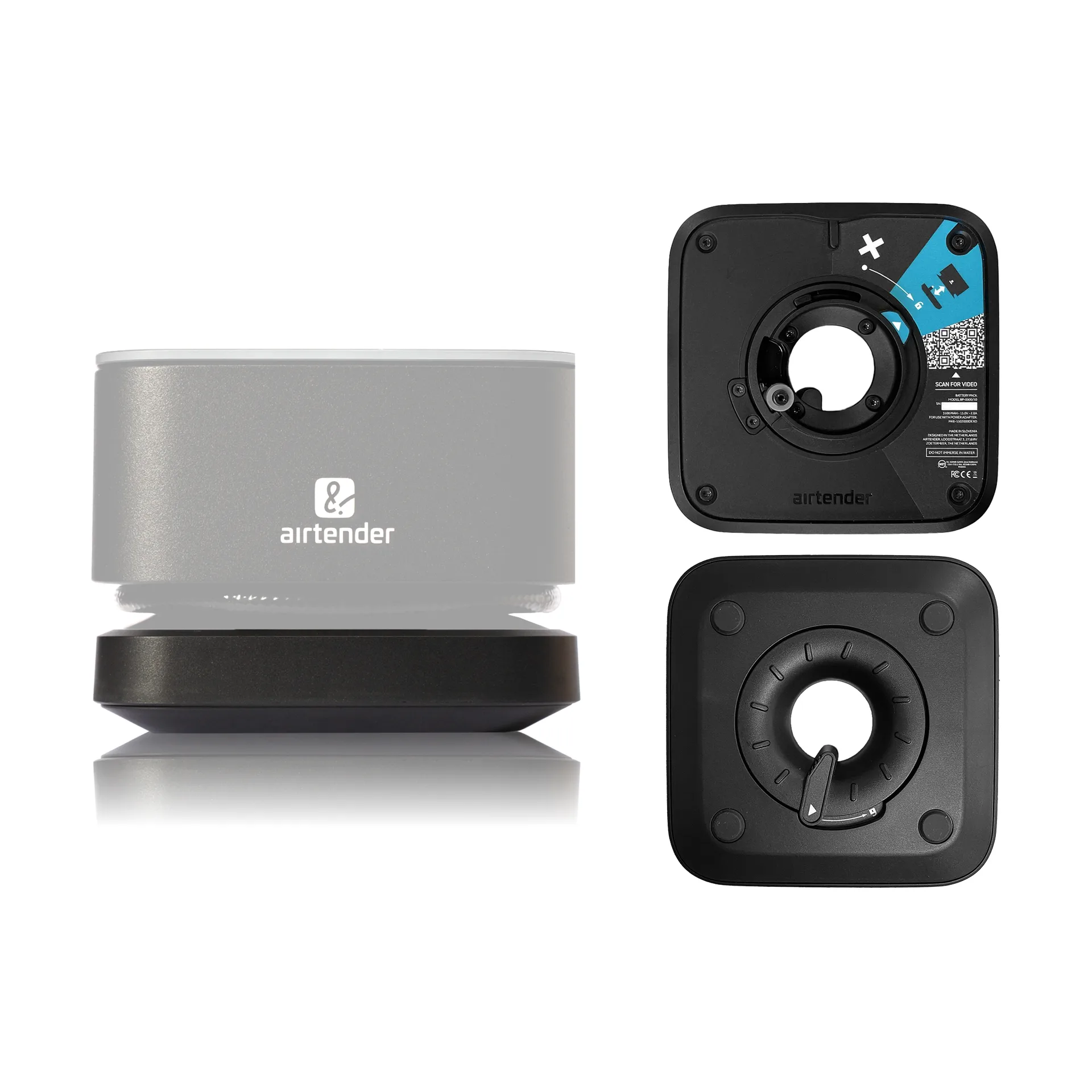 Airtender batteri till elektrisk vakuumförslutare, 20 cm Airtender