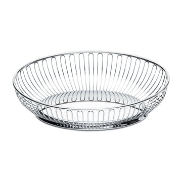 Läs mer om Alessi Alessi trådkorg oval 20x28 cm Rostfritt stål