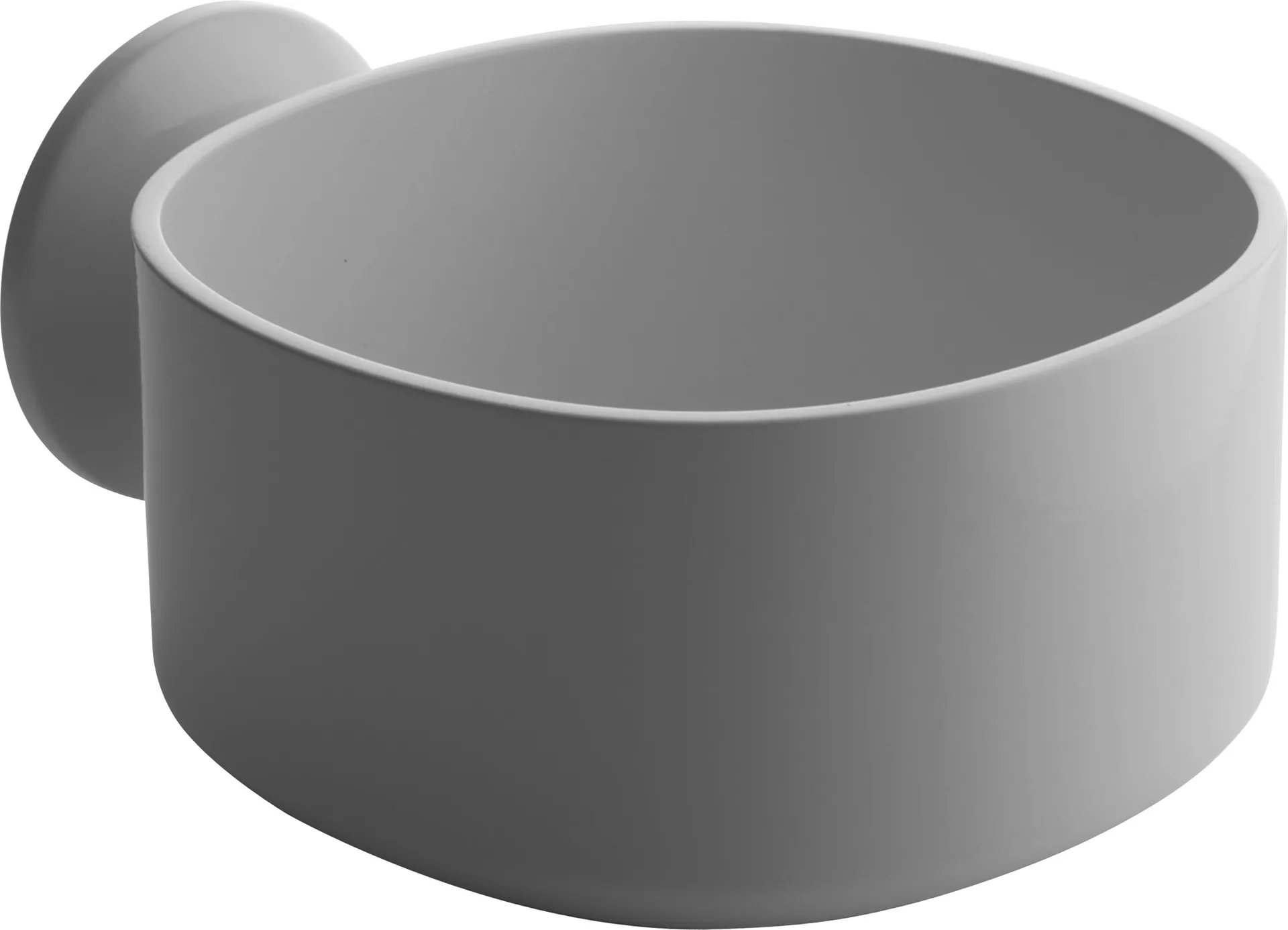 Birillo tvålfat med sugpropp, Vit Alessi