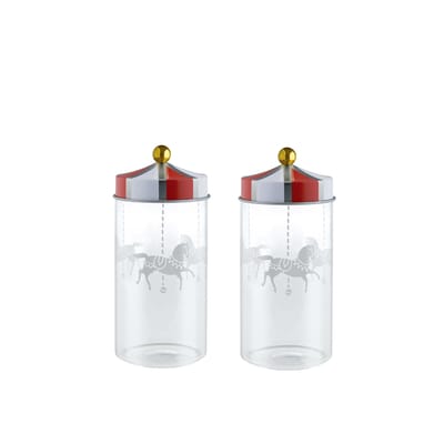 Circus Kryddburk 14 cl 5x12 cm 2-pack, Glas Alessi