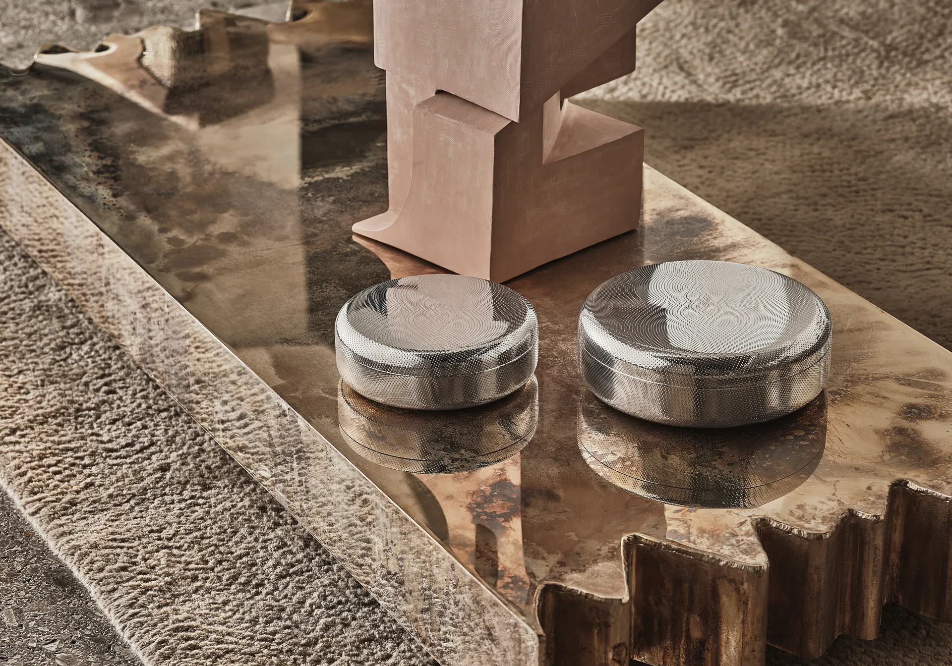 Extra ordinary texture förvaringsburk, Ø23 cm Alessi