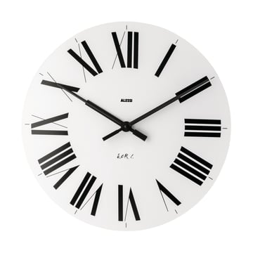 Läs mer om Alessi Firenze väggklocka Ø36 cm Vit