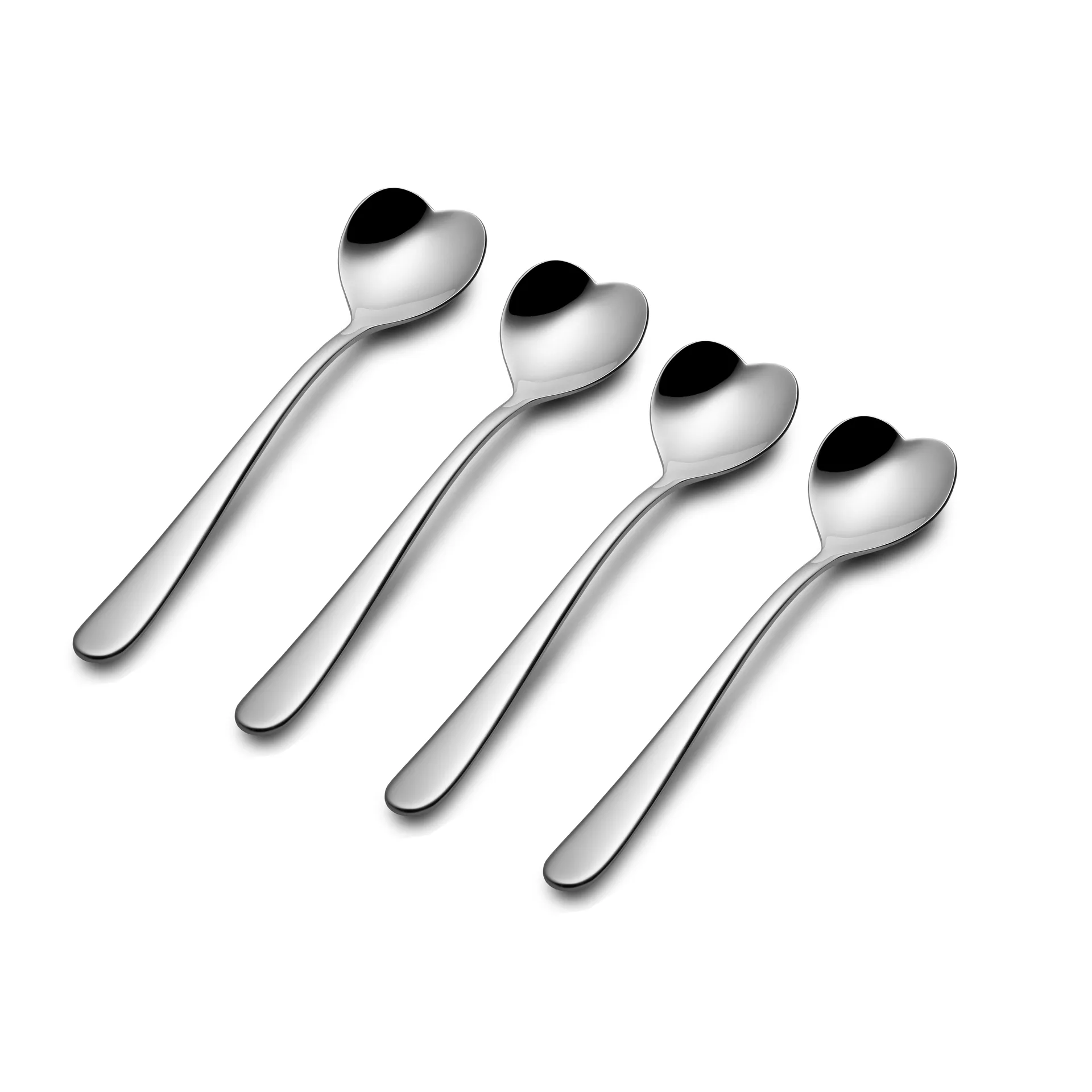 Miriam Mirri tesked 4-pack, silver Alessi