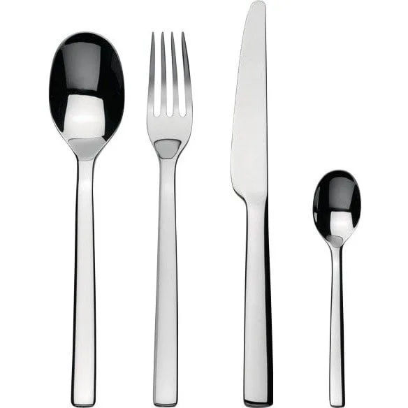 Ovale bestickset 24 delar - Rostfritt stål - Alessi