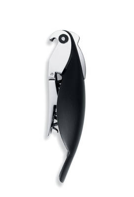 Alessi Parrot Korkskruv 13×3 cm Svart