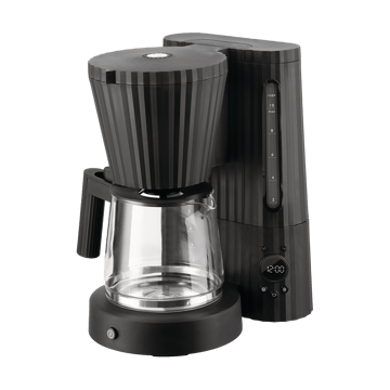 Läs mer om Alessi Plissé kaffebryggare Svart