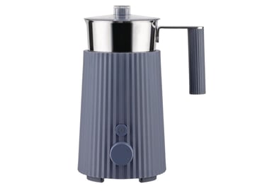 Läs mer om Alessi Plissé mjölkskummare 35 cl Grå