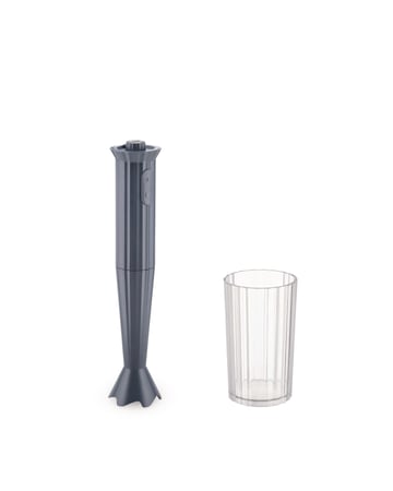 Läs mer om Alessi Plissé stavmixer Grå