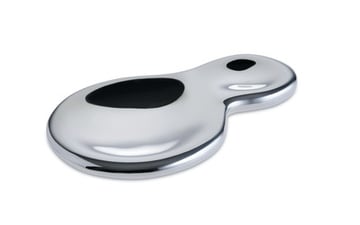 Läs mer om Alessi T-1000 skedunderlägg 17x11 cm Stål