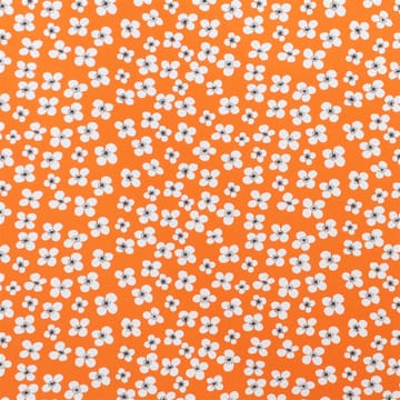 Belle Amie tyg orange - orange-vit - Almedahls
