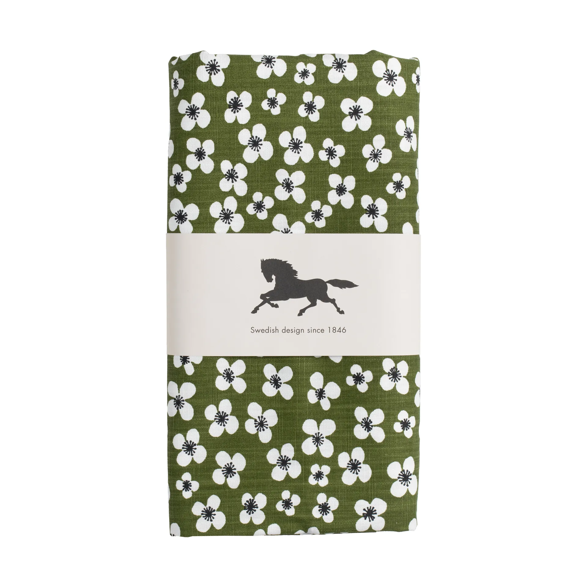 Belle Amie vaxduk, Mörkgrön, 145x220 cm Almedahls