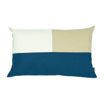Läs mer om Almedahls Brita kuddfodral 40x65 cm Blå-beige