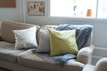 Granatäpple kuddfodral 50x50 cm - Beige - Almedahls