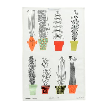 Läs mer om Almedahls Italiensk blomsterhylla kökshandduk 47x70 cm Multi
