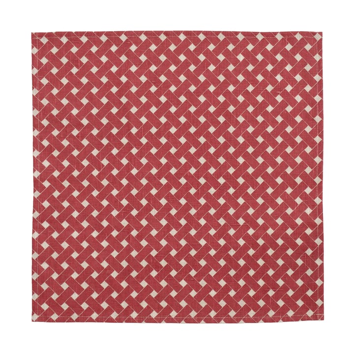 Korg servett 45x45 cm 2-pack, Röd Almedahls
