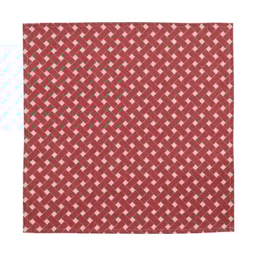 Läs mer om Almedahls Korg servett 45x45 cm 2-pack Röd