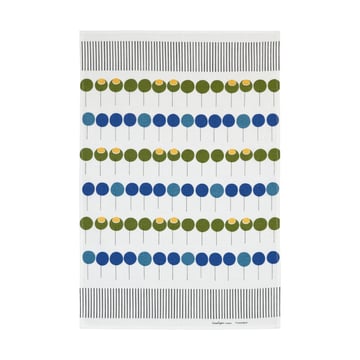 Läs mer om Almedahls Pinnebär kökshandduk 47x70 cm Blå-grön