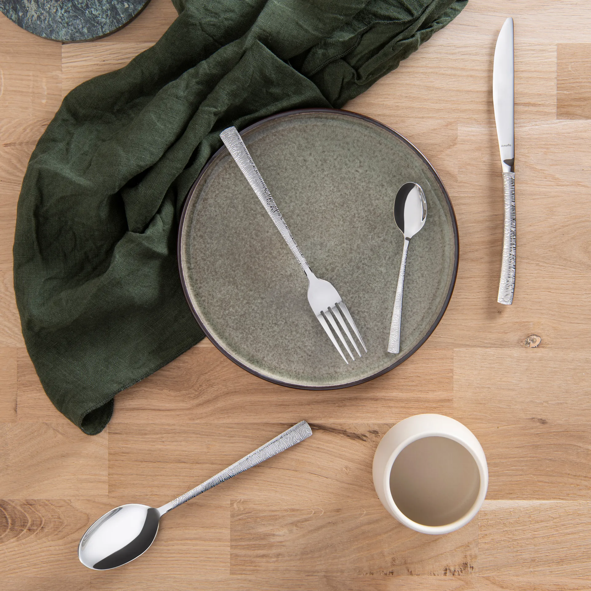 Havanne Jungle bestickset 24 delar, Rostfritt stål Amefa