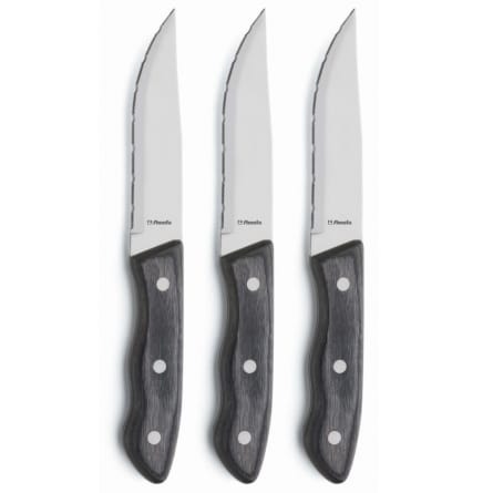 Hercule grillkniv XXL 3-pack, Svart Amefa