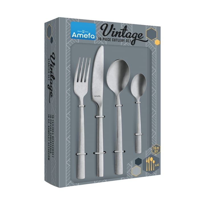 Manille Vintage bestickset 16 delar, Rostfritt stål Amefa