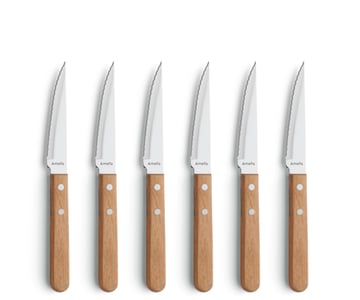 Läs mer om Amefa Pizza grillkniv 6-pack Ek