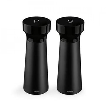 Läs mer om Amefa Salt & pepparkvarn 15 cm 2-pack Svart