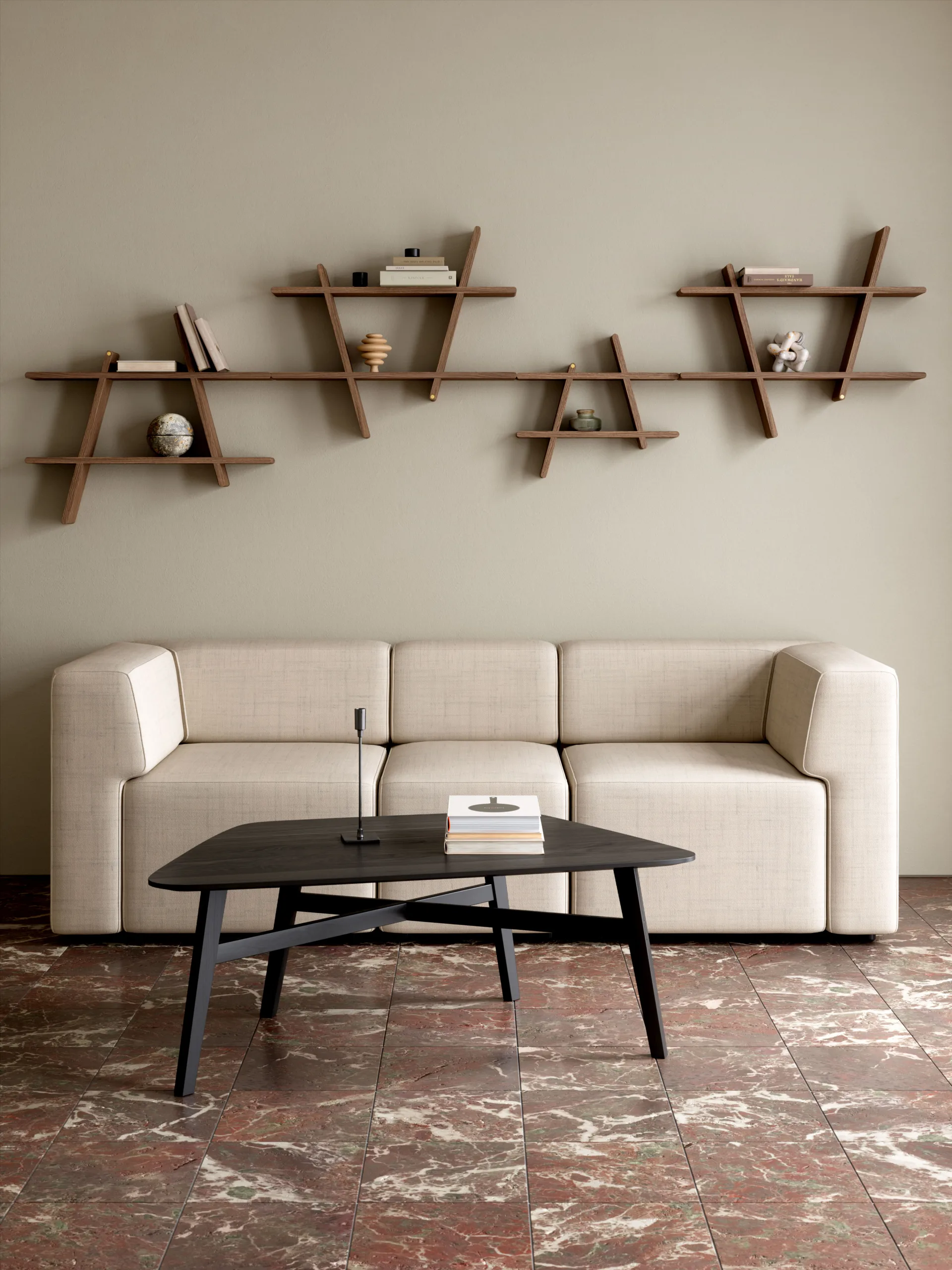 A-Shelf vägghylla Large 78x12x67 cm, Ash Andersen Furniture
