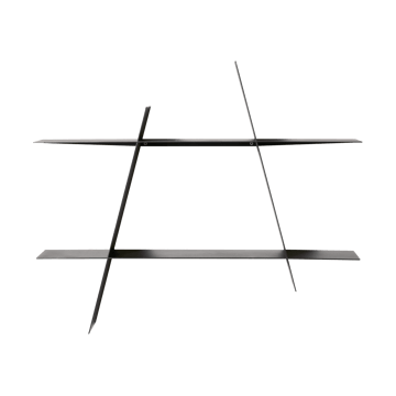 Läs mer om Andersen Furniture A-Shelf vägghylla Large 78x12x67 cm Black