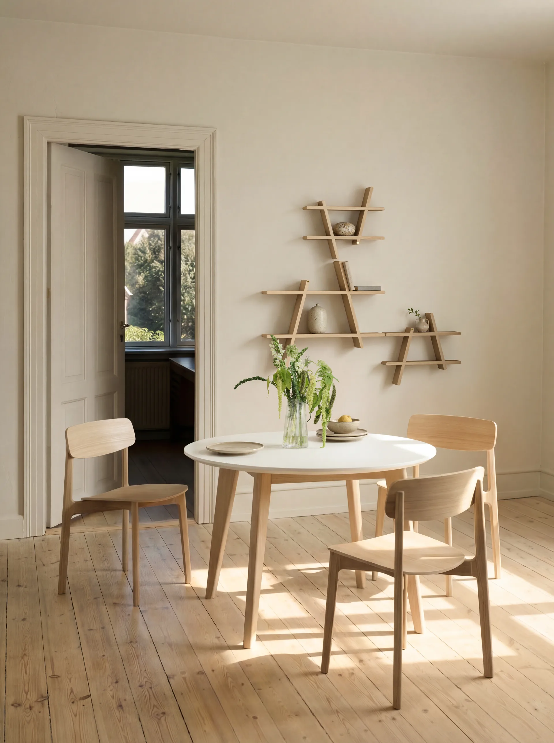 A-Shelf vägghylla Large 78x12x67 cm, Oak Andersen Furniture