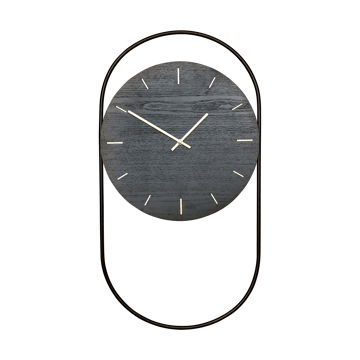 Andersen Furniture A-Wall väggklocka 41×76 cm Black-brass