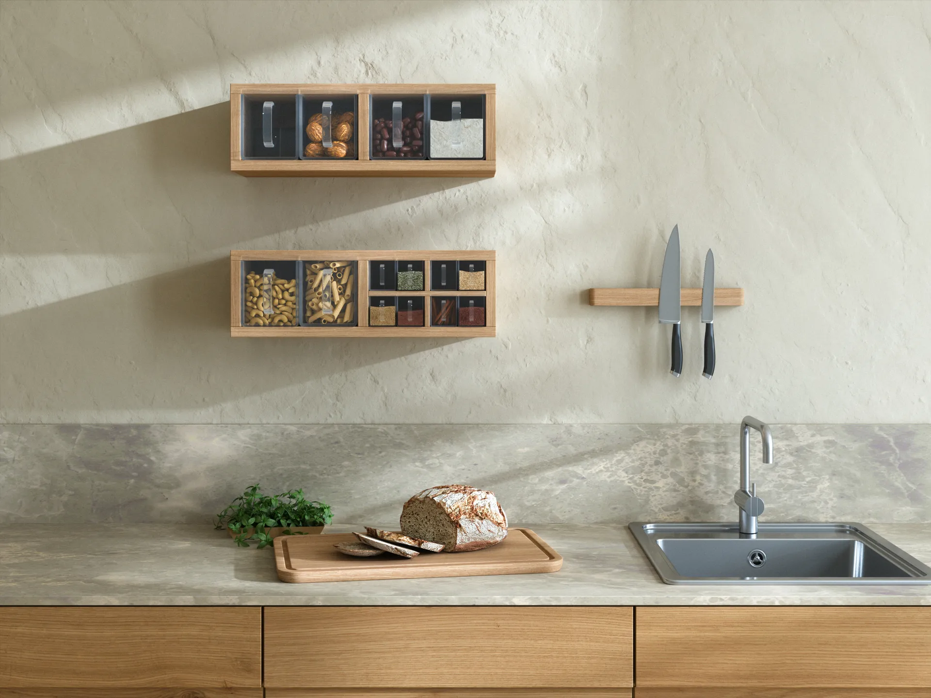 Andersen magnetlist 32 cm, Oak Andersen Furniture