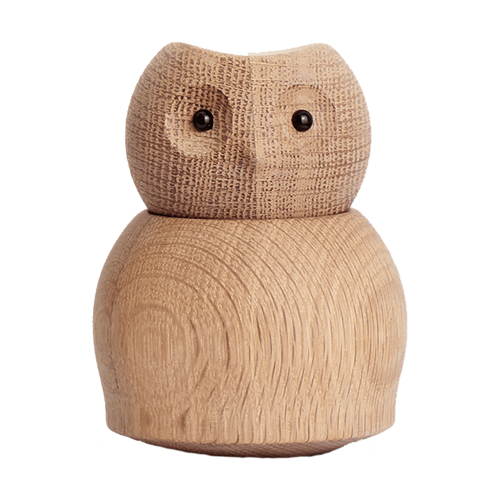 Andersen Owl träfigur Medium, Oak Andersen Furniture