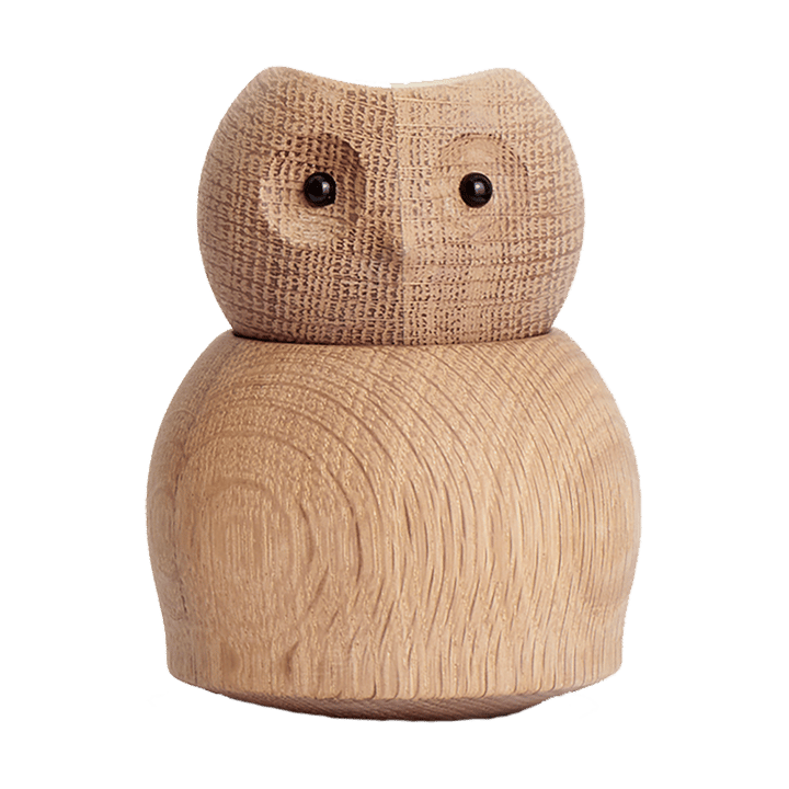 Andersen Owl träfigur Small, Oak Andersen Furniture